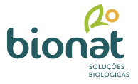 A logo for a company called bionat solucoes biologicas