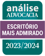 A logo for análise advocacia escritorio mais admirado 2023 / 2024